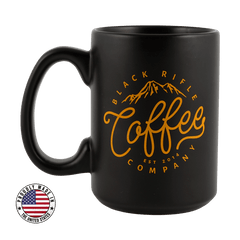 Coffee Shop Mug - Black Front